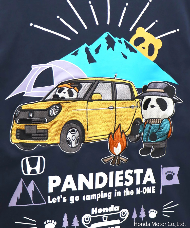PANDIESTA(パンディエスタ) |SB Honda Pandiesta N-ONE Go To CAMP ロングスリーブ Tシャツ(595501 MENS/WOMENS)