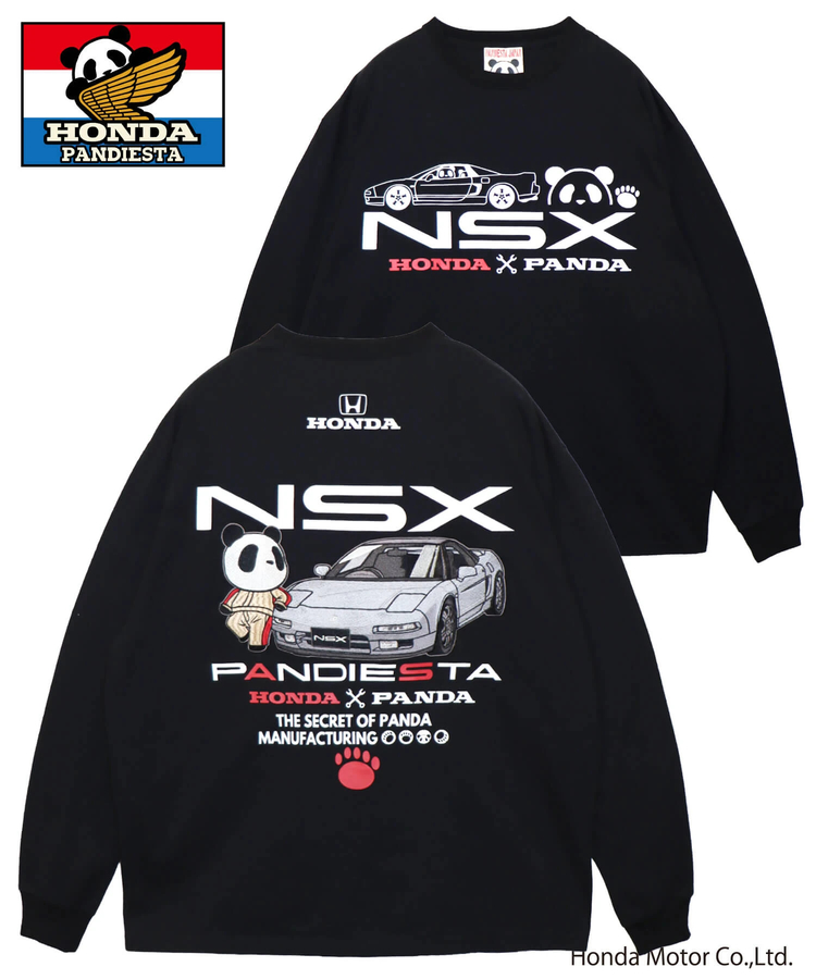 PANDA様オーダーページ SB Honda Pandiesta NSX オートワークス ロングスリーブ Tシャツ