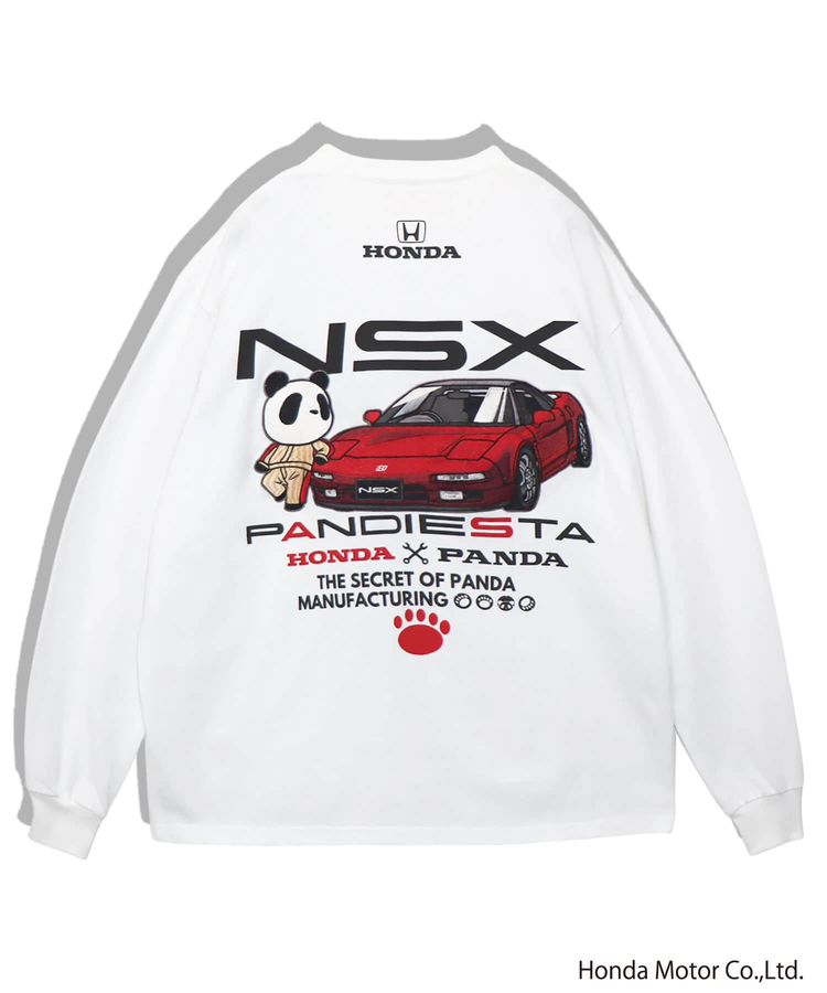 PANDIESTA(パンディエスタ) |SB Honda Pandiesta NSX オートワークス ロングスリーブ Tシャツ(595508 MENS/WOMENS)