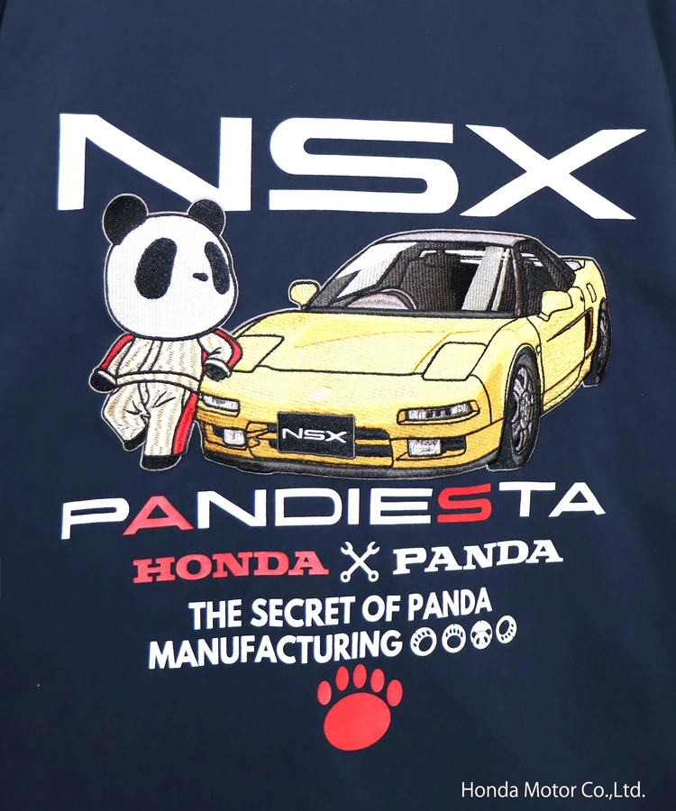 pandachan（感謝） SB Honda Pandiesta NSX オートワークス ロングスリーブ Tシャツ