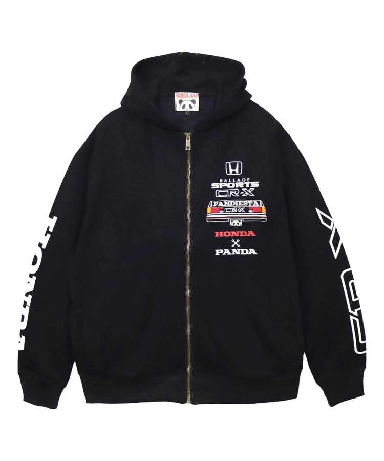 PANDIESTA(パンディエスタ) |SB Honda Pandiesta CR-X メカニックパンダ フルジップパーカー(595503 MENS/WOMENS)