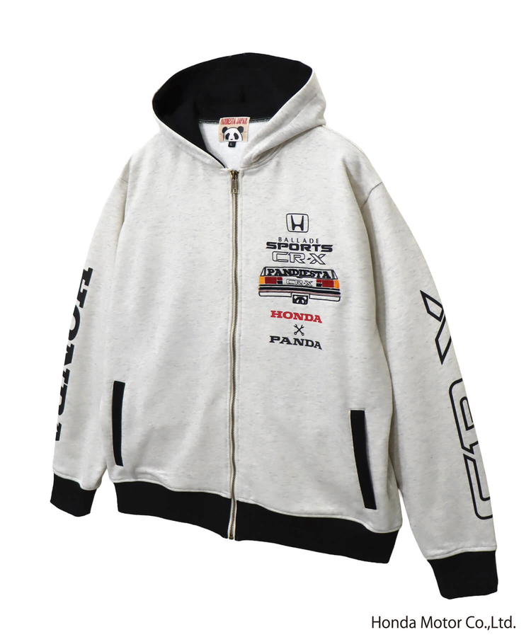 PANDIESTA(パンディエスタ) |SB Honda Pandiesta CR-X メカニックパンダ フルジップパーカー(595503 MENS/WOMENS)