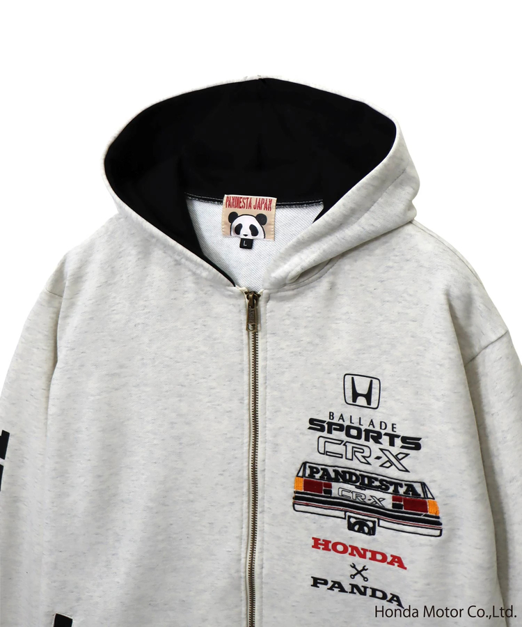 PANDIESTA(パンディエスタ) |SB Honda Pandiesta CR-X メカニックパンダ フルジップパーカー(595503 MENS/WOMENS)