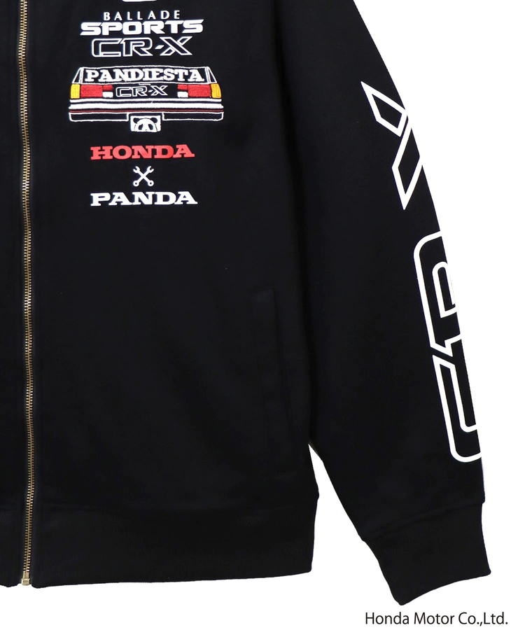 PANDIESTA(パンディエスタ) |SB Honda Pandiesta CR-X メカニックパンダ フルジップパーカー(595503 MENS/WOMENS)