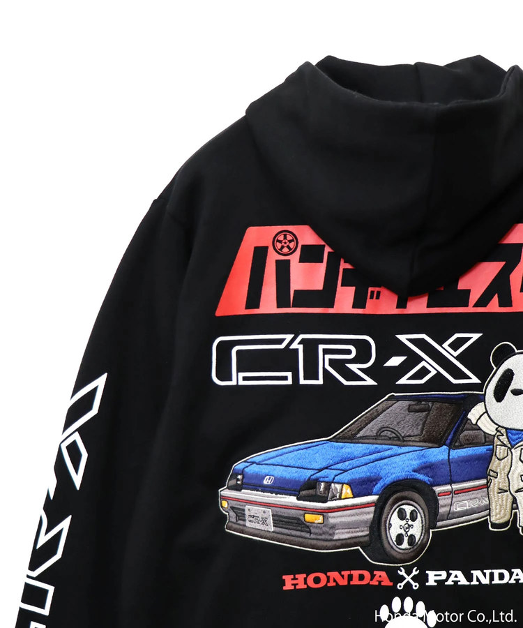 PANDIESTA(パンディエスタ) |SB Honda Pandiesta CR-X メカニックパンダ フルジップパーカー(595503 MENS/WOMENS)