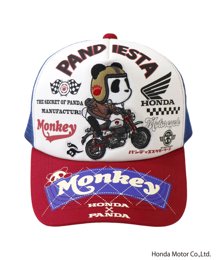 PANDIESTA(パンディエスタ) |SB Honda Pandiesta MONKEY125 チェック バイザー キャップ(595506 MENS/WOMENS)