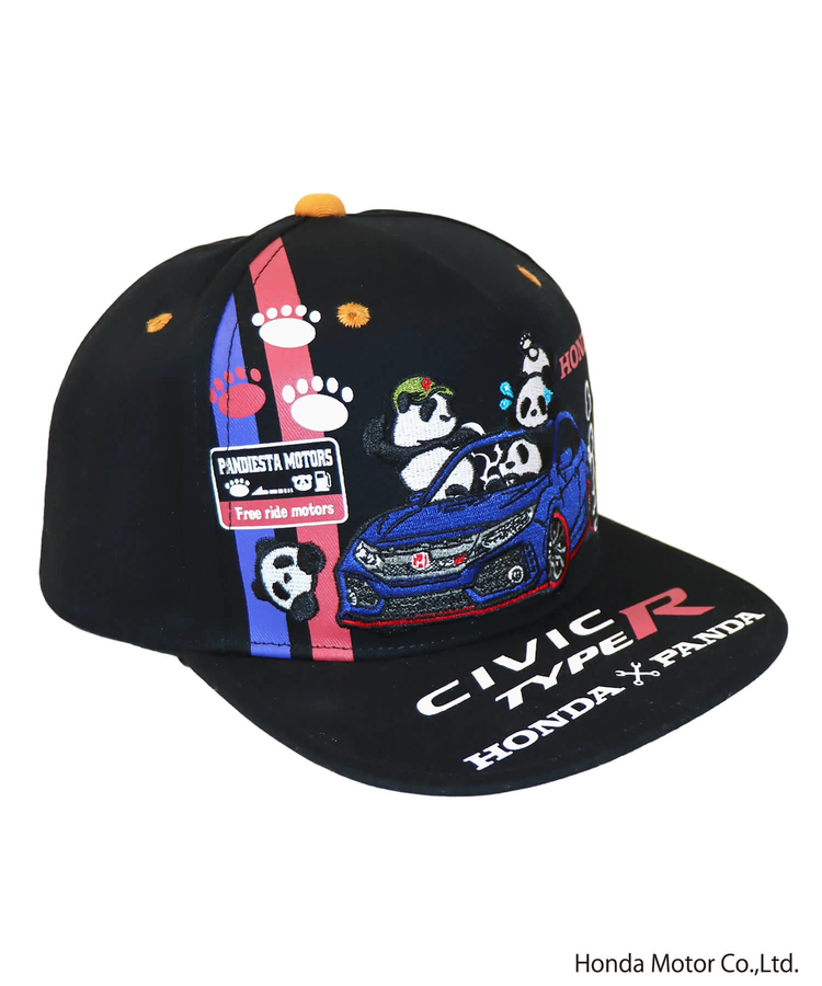 PANDIESTA(パンディエスタ) |SB Honda Pandiesta CIVIC TYPE-R FK8 ストレート バイザー キャップ(595507 MENS/WOMENS)