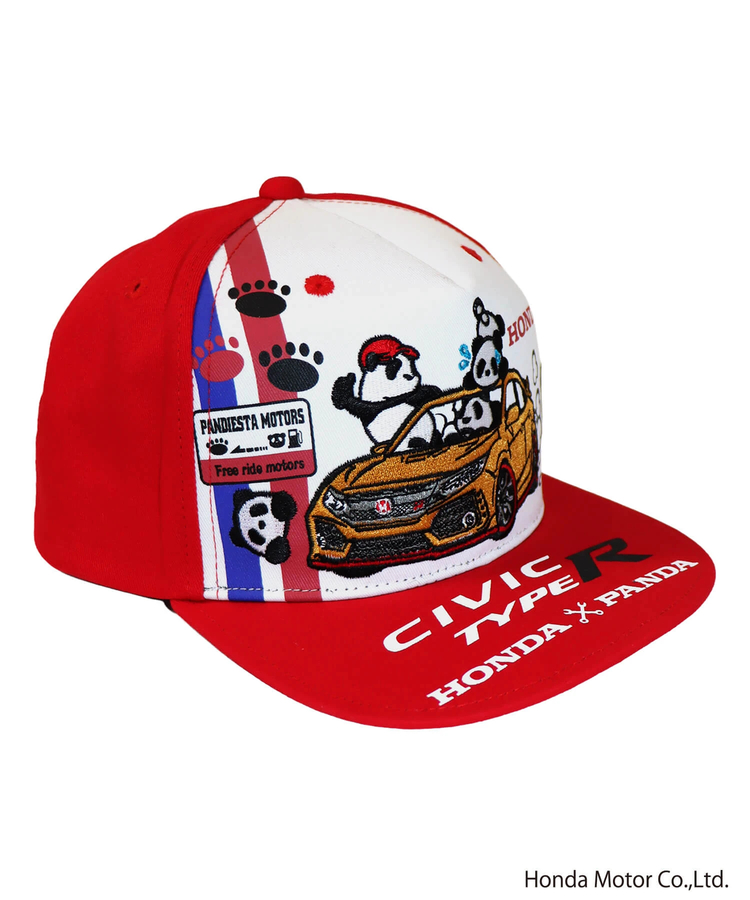 PANDIESTA(パンディエスタ) |SB Honda Pandiesta CIVIC TYPE-R FK8 ストレート バイザー キャップ(595507 MENS/WOMENS)