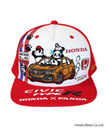 PANDIESTA(パンディエスタ) |SB Honda Pandiesta CIVIC TYPE-R FK8 ストレート バイザー キャップ(595507 MENS/WOMENS)
