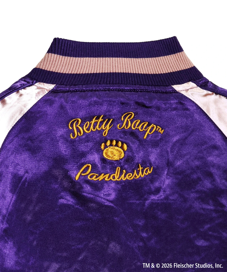 PANDIESTA(パンディエスタ) |SB BETTYBOOP Pandiesta OIRANDOUCYU リバーシブルスカジャン ブラック（516850 MENS/WOMENS)