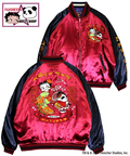 PANDIESTA(パンディエスタ) |SB BETTYBOOP Pandiesta OIRANDOUCYU リバーシブルスカジャン ワイン（516850 MENS/WOMENS)