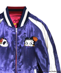 PANDIESTA(パンディエスタ) |SB BETTYBOOP Pandiesta OIRANDOUCYU リバーシブルスカジャン ワイン（516850 MENS/WOMENS)