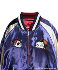 PANDIESTA(パンディエスタ) |SB BETTYBOOP Pandiesta OIRANDOUCYU リバーシブルスカジャン ワイン（516850 MENS/WOMENS)