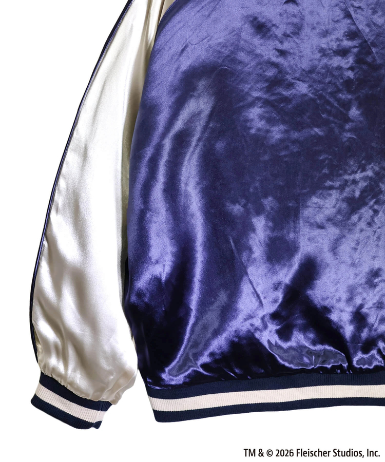 PANDIESTA(パンディエスタ) |SB BETTYBOOP Pandiesta OIRANDOUCYU リバーシブルスカジャン ワイン（516850 MENS/WOMENS)