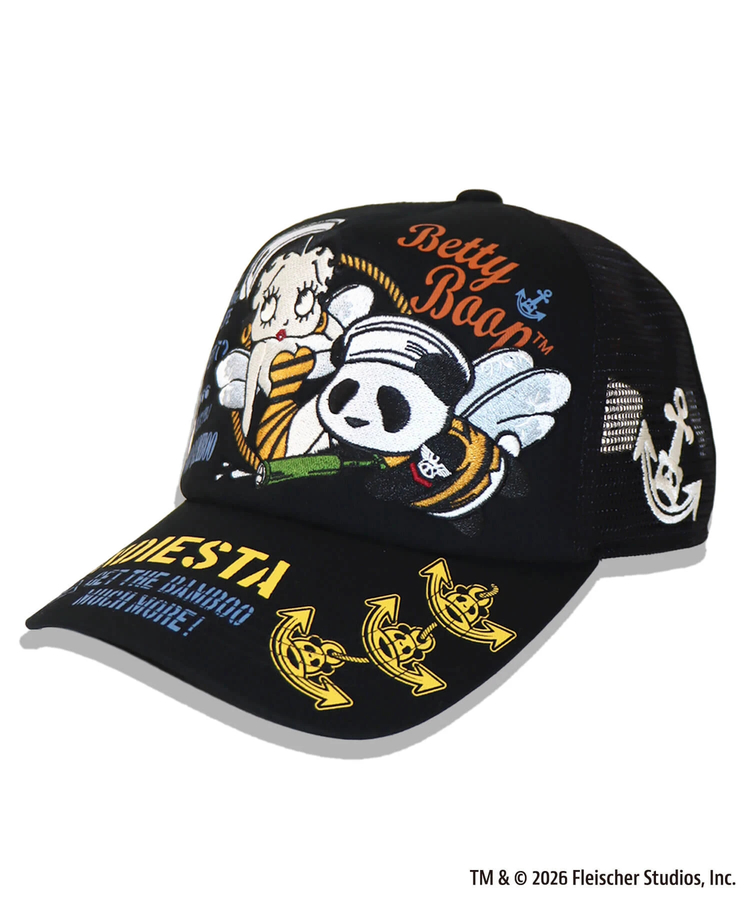 PANDIESTA(パンディエスタ) |SB BETTYBOOP Pandiesta MARIN BETTY ＆ SEABEES MESH CAP（516851  MENS/WOMENS)