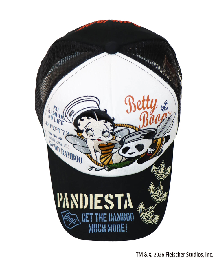 PANDIESTA(パンディエスタ) |SB BETTYBOOP Pandiesta MARIN BETTY ＆ SEABEES MESH CAP（516851  MENS/WOMENS)