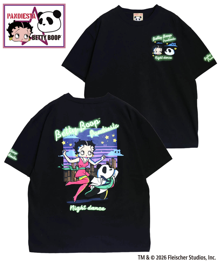 PANDIESTA(パンディエスタ) |SB BETTYBOOP Pandiesta Night Dance BETTY S/S TEE（526600 MENS/WOMENS)