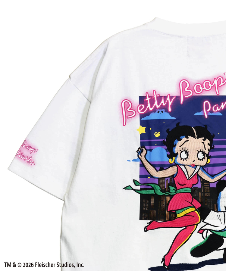 PANDIESTA(パンディエスタ) |SB BETTYBOOP Pandiesta Night Dance BETTY S/S TEE（526600 MENS/WOMENS)