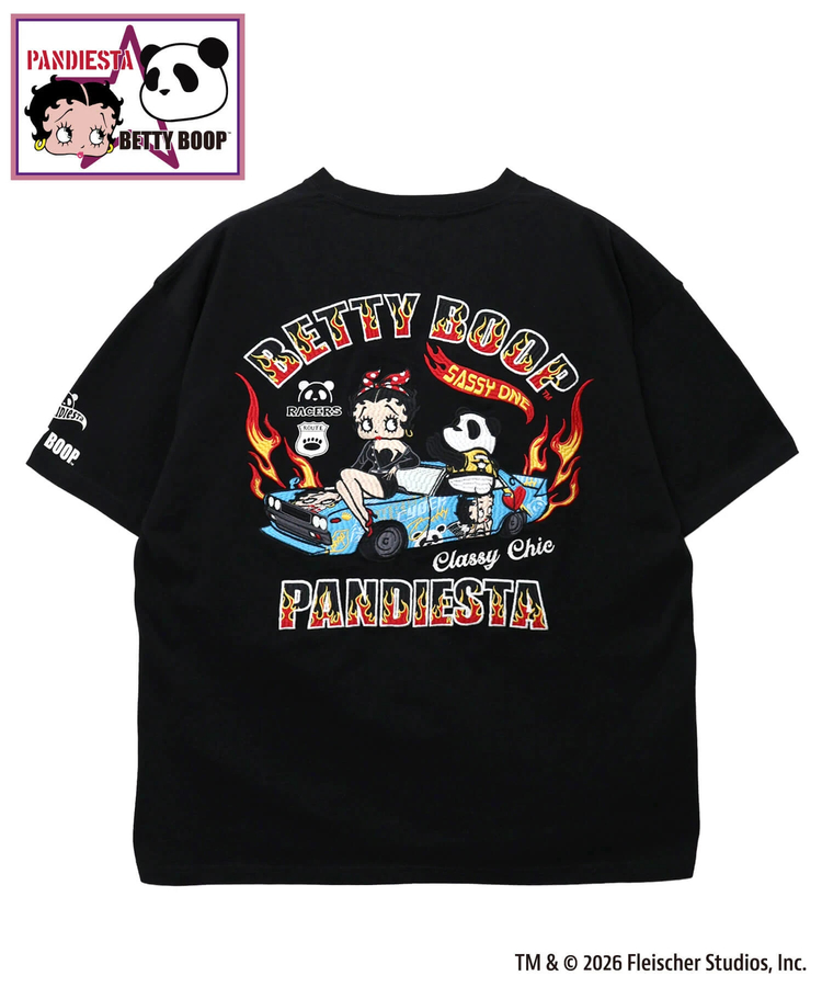 PANDIESTA(パンディエスタ) |SB BETTYBOOP Pandiesta KUSTOM RIDE BETTY S/S TEE（526601 MENS/WOMENS)