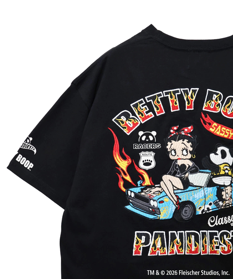 PANDIESTA(パンディエスタ) |SB BETTYBOOP Pandiesta KUSTOM RIDE BETTY S/S TEE（526601 MENS/WOMENS)