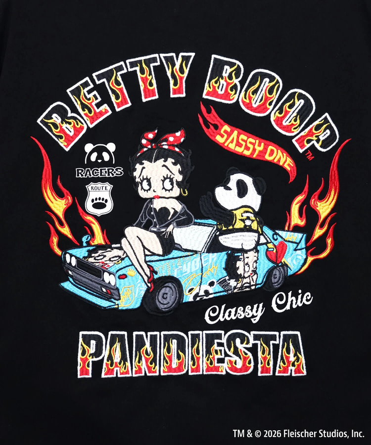 PANDIESTA(パンディエスタ) |SB BETTYBOOP Pandiesta KUSTOM RIDE BETTY S/S TEE（526601 MENS/WOMENS)