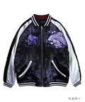 PANDIESTA(パンディエスタ) |SB 錦 EVANGELION 和華 流水 綾波 リバーシブル スカジャン ブラック (516352  MENS/WOMENS)