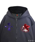 PANDIESTA(パンディエスタ) |SB 錦 EVANGELION 初号機 vs 火龍 フルジップ パーカー(516350 MENS/WOMENS)