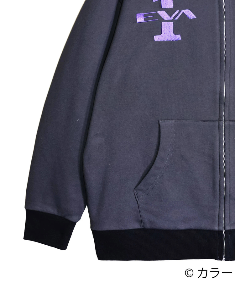 PANDIESTA(パンディエスタ) |SB 錦 EVANGELION 初号機 vs 火龍 フルジップ パーカー(516350 MENS/WOMENS)