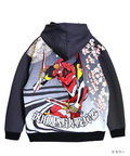 PANDIESTA(パンディエスタ) |SB 錦 EVANGELION 月下桜とEVA2号機 フルジップ パーカー(516351 MENS/WOMENS)
