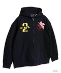 PANDIESTA(パンディエスタ) |SB 錦 EVANGELION 月下桜とEVA2号機 フルジップ パーカー(516351 MENS/WOMENS)