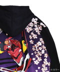 PANDIESTA(パンディエスタ) |SB 錦 EVANGELION 月下桜とEVA2号機 フルジップ パーカー(516351 MENS/WOMENS)