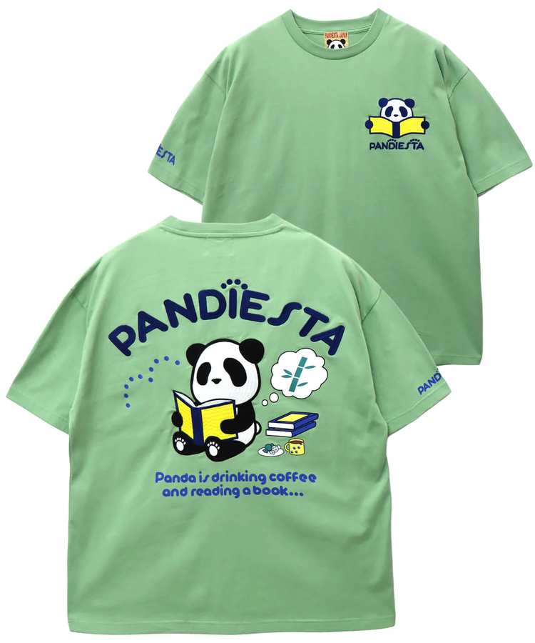 PANDIESTA(パンディエスタ) |SB PANDIESTA 読書 大好き パンダ S/S Tシャツ(526604 MENS/WOMENS）