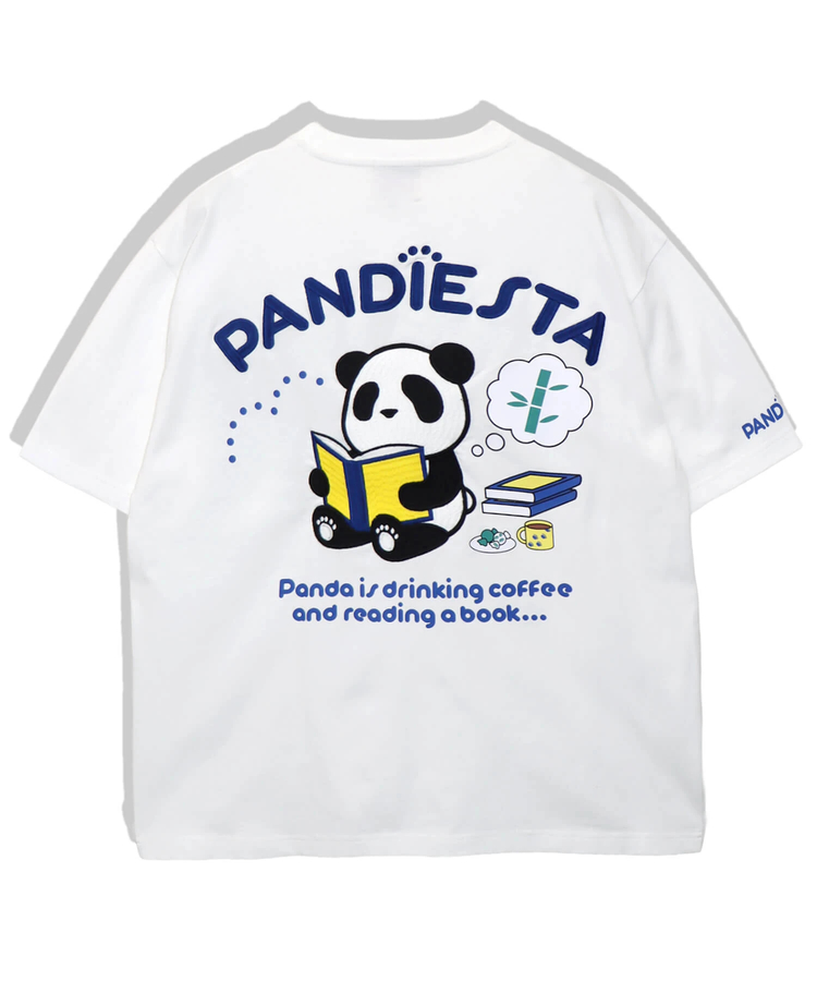 PANDIESTA(パンディエスタ) |SB PANDIESTA 読書 大好き パンダ S/S Tシャツ(526604 MENS/WOMENS）