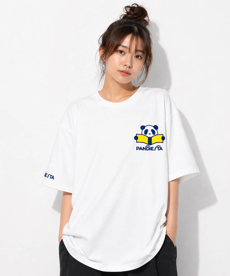 PANDIESTA(パンディエスタ) |SB PANDIESTA 読書 大好き パンダ S/S Tシャツ(526604 MENS/WOMENS）