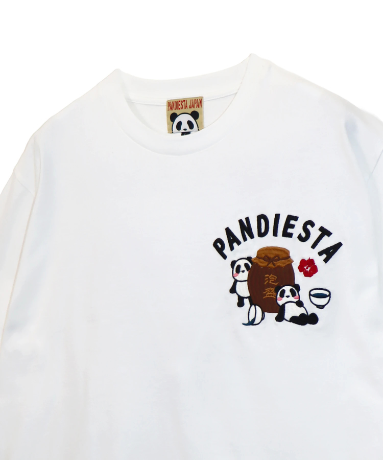 PANDIESTA(パンディエスタ) |SB PANDIESTA はいさい＆エイサー パンダ S/S Tシャツ(526605 MENS/WOMENS）
