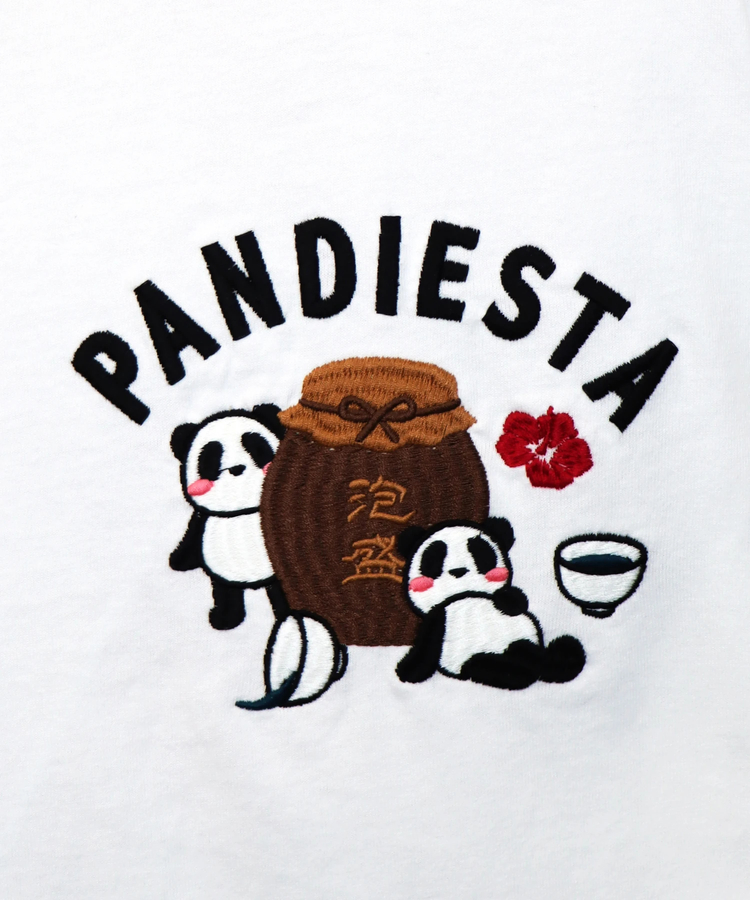 PANDIESTA(パンディエスタ) |SB PANDIESTA はいさい＆エイサー パンダ S/S Tシャツ(526605 MENS/WOMENS）
