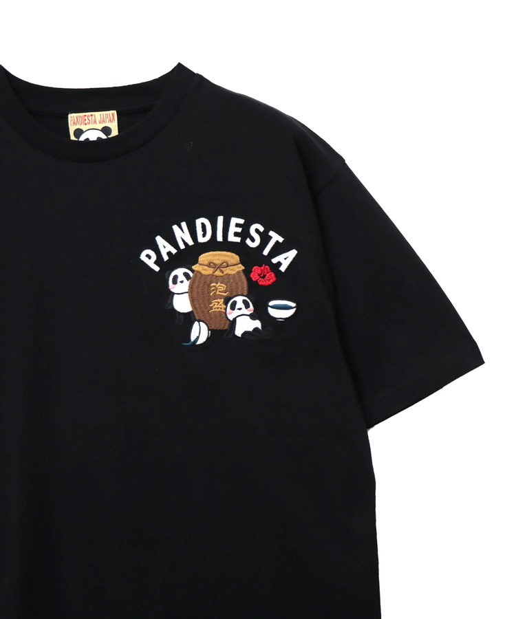 PANDIESTA(パンディエスタ) |SB PANDIESTA はいさい＆エイサー パンダ S/S Tシャツ(526605 MENS/WOMENS）