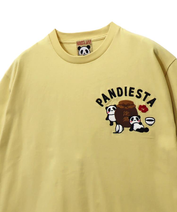 PANDIESTA(パンディエスタ) |SB PANDIESTA はいさい＆エイサー パンダ S/S Tシャツ(526605 MENS/WOMENS）