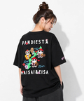 PANDIESTA(パンディエスタ) |SB PANDIESTA はいさい＆エイサー パンダ S/S Tシャツ(526605 MENS/WOMENS）
