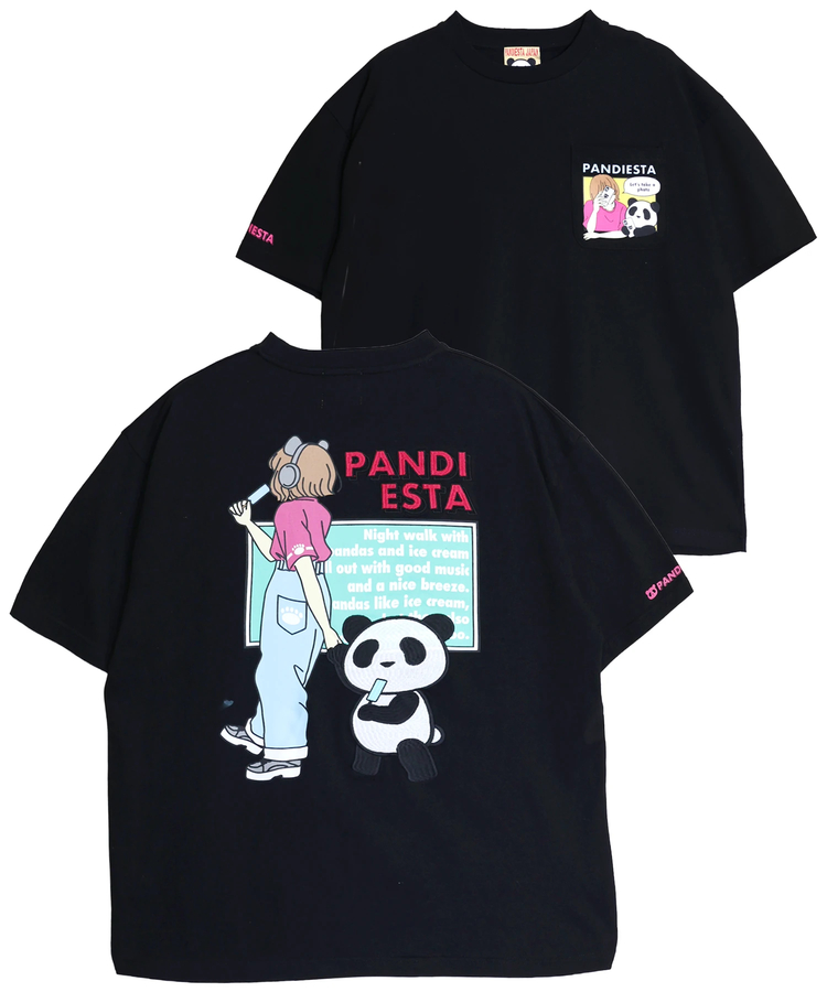 PANDIESTA(パンディエスタ) |SB PANDIESTA PDJ GIRL PART3 S/S Tシャツ(526606 MENS/WOMENS）