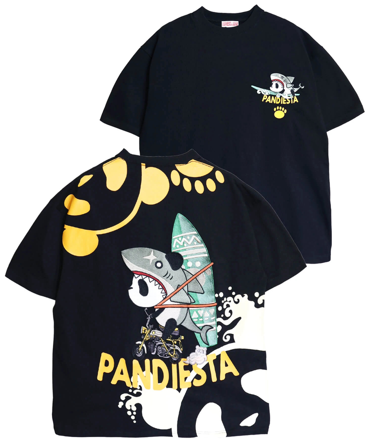 PANDIESTA(パンディエスタ) |SB PANDIESTA サーフライドシャーク S/S Tシャツ(526211 MENS/WOMENS）
