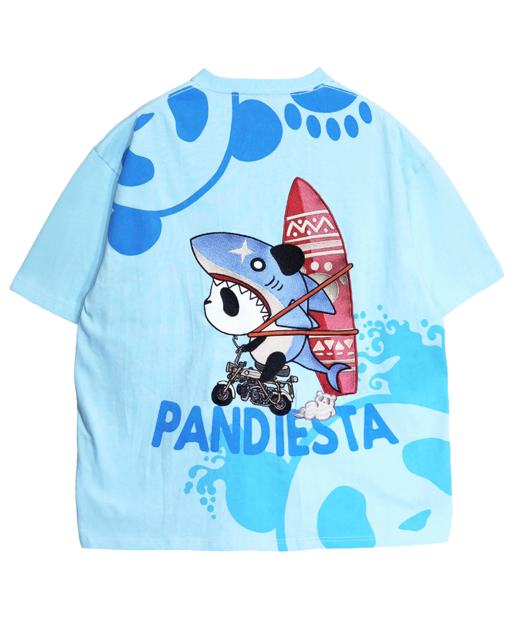 PANDIESTA(パンディエスタ) |SB PANDIESTA サーフライドシャーク S/S Tシャツ(526211 MENS/WOMENS）