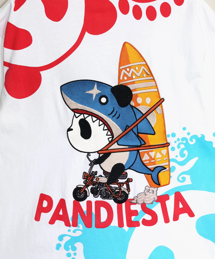 PANDIESTA(パンディエスタ) |SB PANDIESTA サーフライドシャーク S/S Tシャツ(526211 MENS/WOMENS）