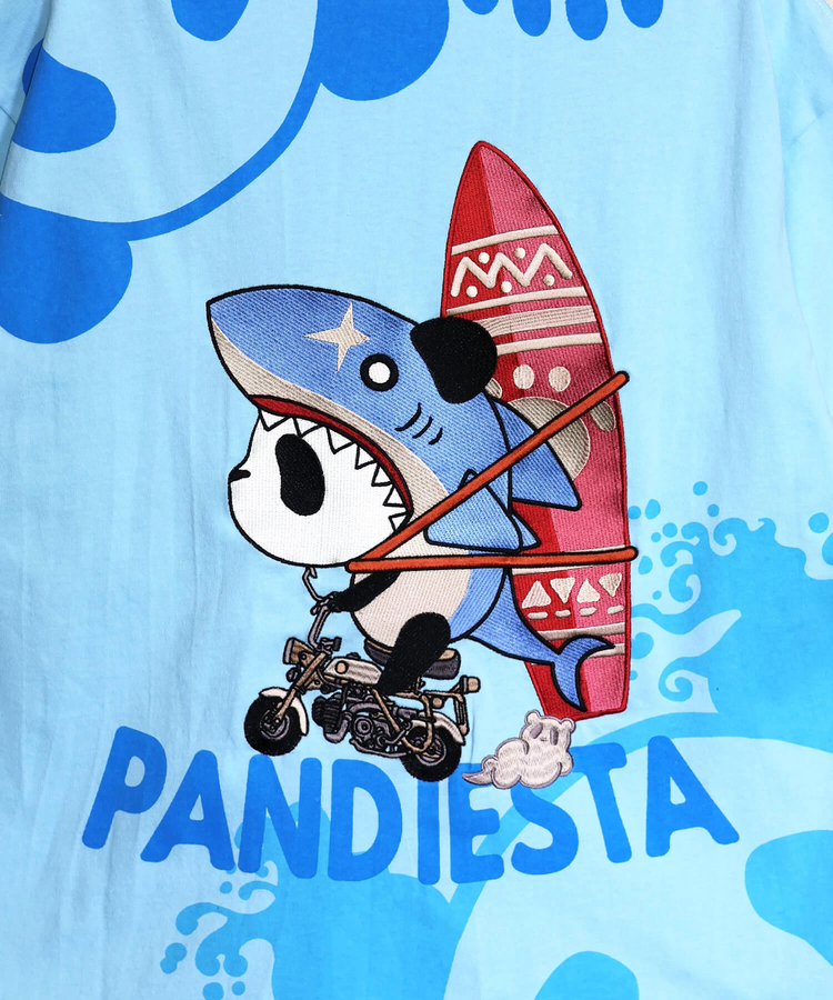 PANDIESTA(パンディエスタ) |SB PANDIESTA サーフライドシャーク S/S Tシャツ(526211 MENS/WOMENS）