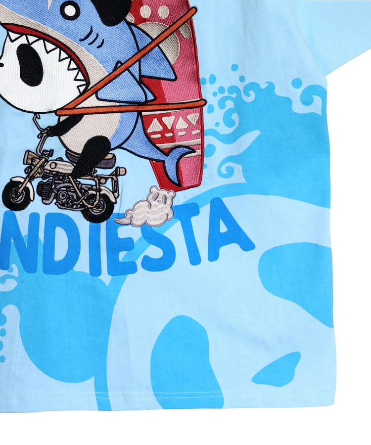PANDIESTA(パンディエスタ) |SB PANDIESTA サーフライドシャーク S/S Tシャツ(526211 MENS/WOMENS）