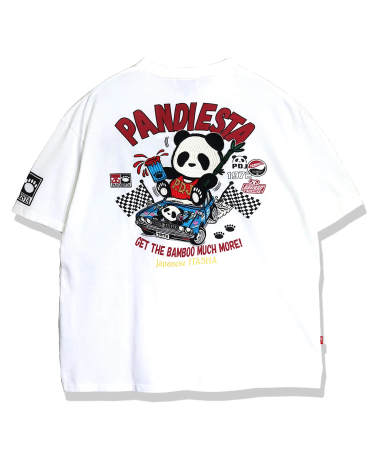 PANDIESTA(パンディエスタ) |SB PANDIESTA MONSTER HOTROD PANDA S/S Tシャツ(526851 MENS/WOMENS）
