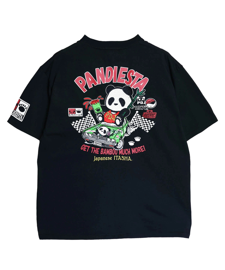 PANDIESTA(パンディエスタ) |SB PANDIESTA MONSTER HOTROD PANDA S/S Tシャツ(526851 MENS/WOMENS）