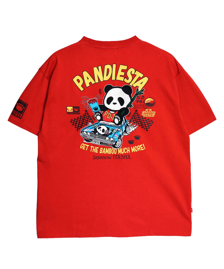 PANDIESTA(パンディエスタ) |SB PANDIESTA MONSTER HOTROD PANDA S/S Tシャツ(526851 MENS/WOMENS）