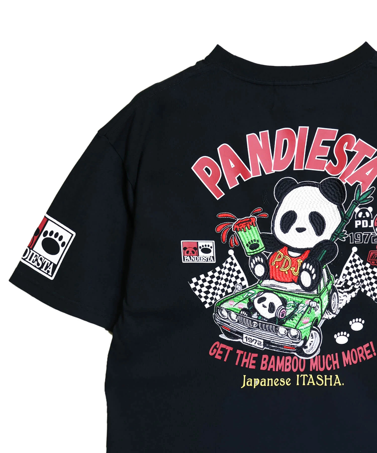 PANDIESTA(パンディエスタ) |SB PANDIESTA MONSTER HOTROD PANDA S/S Tシャツ(526851 MENS/WOMENS）