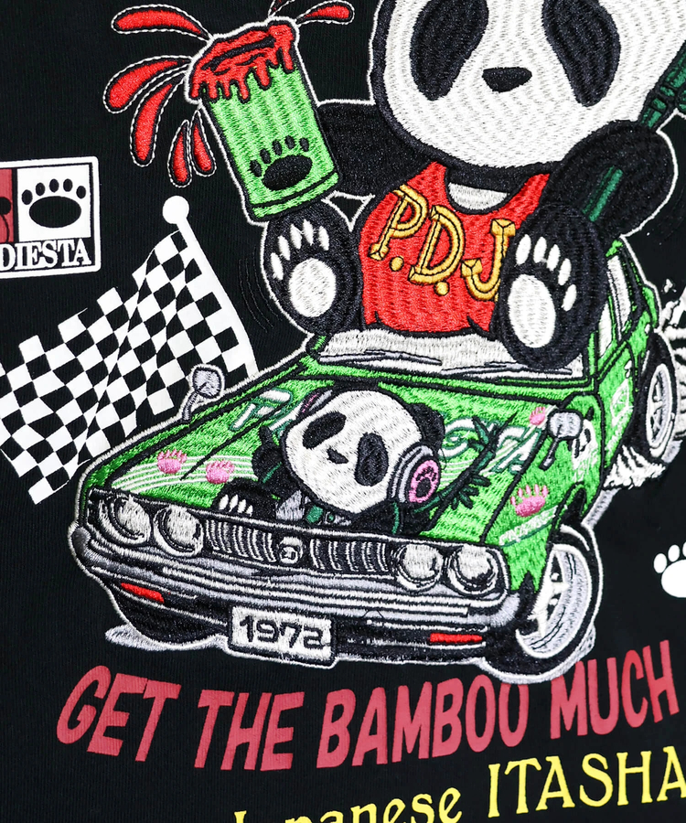 PANDIESTA(パンディエスタ) |SB PANDIESTA MONSTER HOTROD PANDA S/S Tシャツ(526851 MENS/WOMENS）